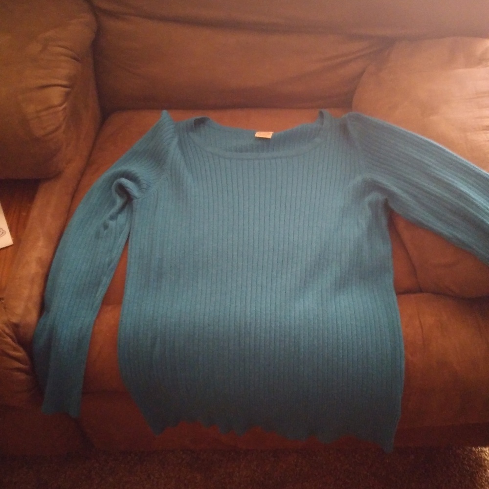Teal Sweater